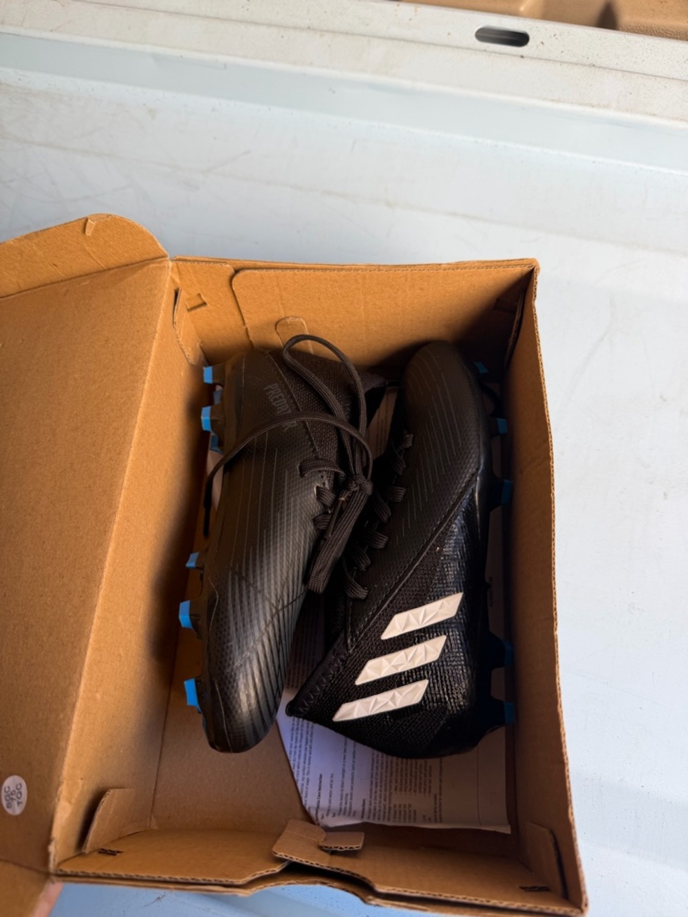 adidas Black predator edge 3 gf j 11k